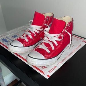 Red converse